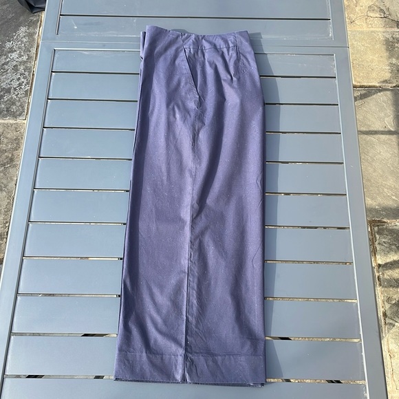 COS Cotton Wide Leg Cropped Trousers - Picture 9 of 16